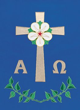 Blue or Purple Advent Banner (1778T)