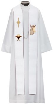 Rejoice Christmas Stole –1886C