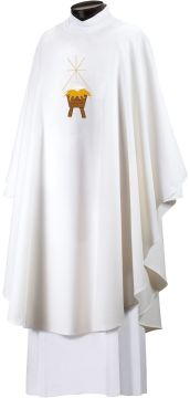 Let Us Adore Him Christmas Chasuble - 1899J