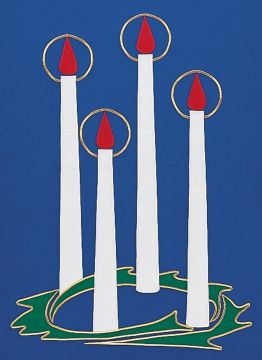 Glory To God Advent Banner - (2001N)