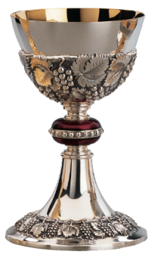 "Grapes & Leaves" Chalice & Dish Paten