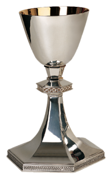 Gothic Chalice & Dish Paten