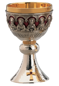 "The Last Supper" Chalice & Bowl Paten