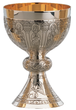 "The Apostles" Chalice & Bowl Paten