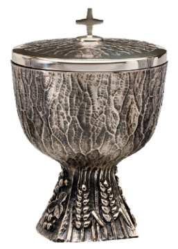 Textured Ciboria w/ Lid
