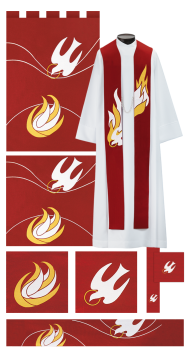 4224 The Holy Spirit Parament Set