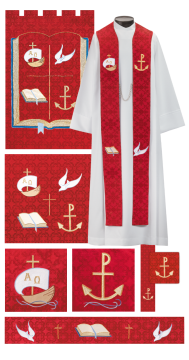 4265 Triune God Parament Set