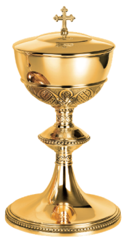 Gothic Ciboria W/ Lid