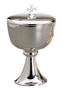 Silver Plated Ciboria w/ Lid