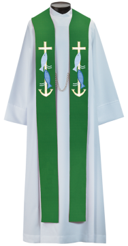 Customizable Ordinary Times Overlay Stole (6602B)