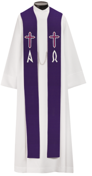 Agony & Death of Jesus Stole - 8410C