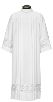 Men's Chi-Rho Lace Pullover Alb