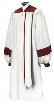 Classic Pleated Choir Robe w/ Attached Stole (95)