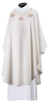 The Lord Will Provide - Ivory Chasuble (New Collection)