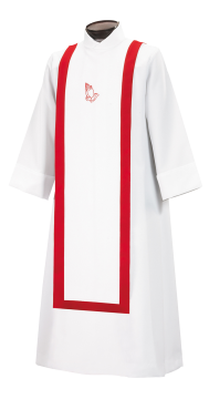 BORDER TUNIC SCAPULAR WITH EMBROIDERY