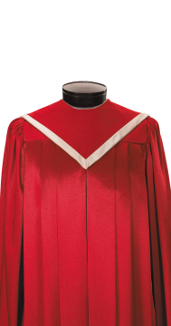 REVERSIBLE V FRONT STOLE WITH BORDER FRONT