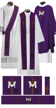 Reflection of Salvation Lent Parament Set - 5500
