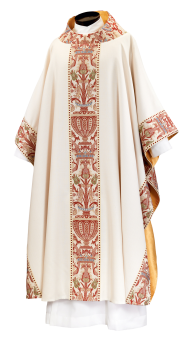 CCU RED PROVENZIA MONASTIC CHASUBLE