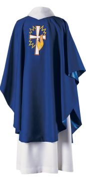 Castle Craft Series 1350 Advent Chasuble With Embroidery (CH1350)