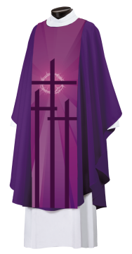 INRI Passion Overlay Vestment Scapular