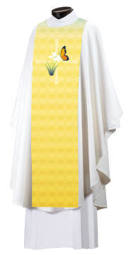 He Has Risen Overlay Vestment Scapular