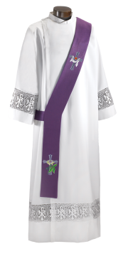 Lent Purple Deacon Stole