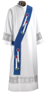 Glory to God Advent Deacon Stole – DS2001R
