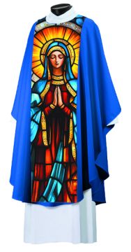 Holy Virgin Immaculate - Overlay Vestment Scapular