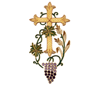 YM531 HAND EMBROIDERED APPLIQUE