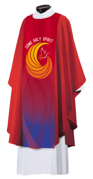 Decent of the Holy Spirit Overlay Vestment Scapular