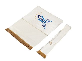 Ave Maria Palatine Humeral Veil & Stole - PALHVS1