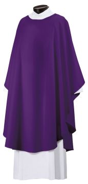 Unadorned Lent Chasuble