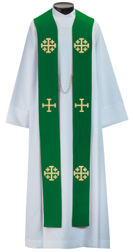 Jerusalem Cross Stole (RF92E2)
