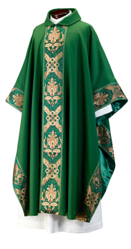 Chapel Brocade Collection Monastic Chasuble - RG48T