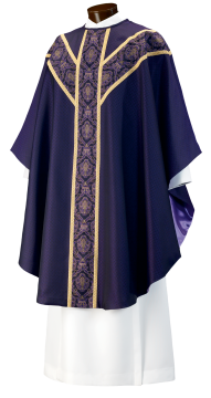 SOL482 SOLOMON CHASUBLE- purple