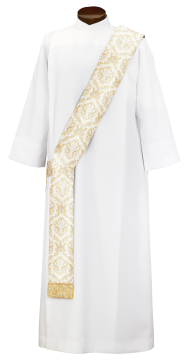 SOLBDS DEACON STOLE WHITE