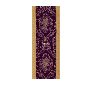 FISO01 SOLOMON BROCADE PURPLE