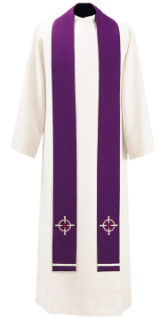Lent Purple Stole - ST1306