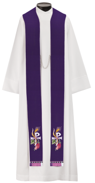 Lent Purple Stole - ST306