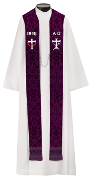 Lent Purple Stole - ST883