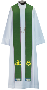 Green Time of the Church Collection Stole – ST930