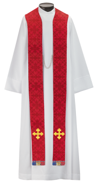 Pentecost Collection Red Overstole – ST975