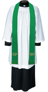 Green Traditional Stole (TS06)