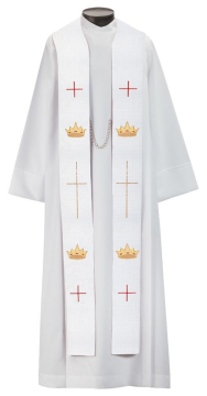 Seasons of the Church Collection Stole (3401) - White