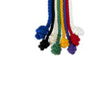 Braided Cincture Rope w/ Knotted End