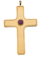 Simple Cross W/ Gem