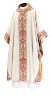 CCU RED PROVENZIA MONASTIC CHASUBLE