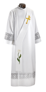 "Lilly of the Cross" Easter Deacon Stole
