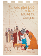 Banner – LOCB02 And She Laid Him in a Manger