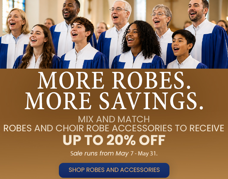Choir Robes Mix and Match Discount Mobile Banner